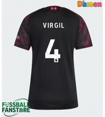 Liverpool Virgil van Dijk #4 Replik 3rd trikot Damen 2026-27 Kurzarm